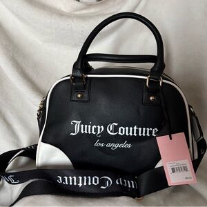 Juicy Couture Black and White Handbag